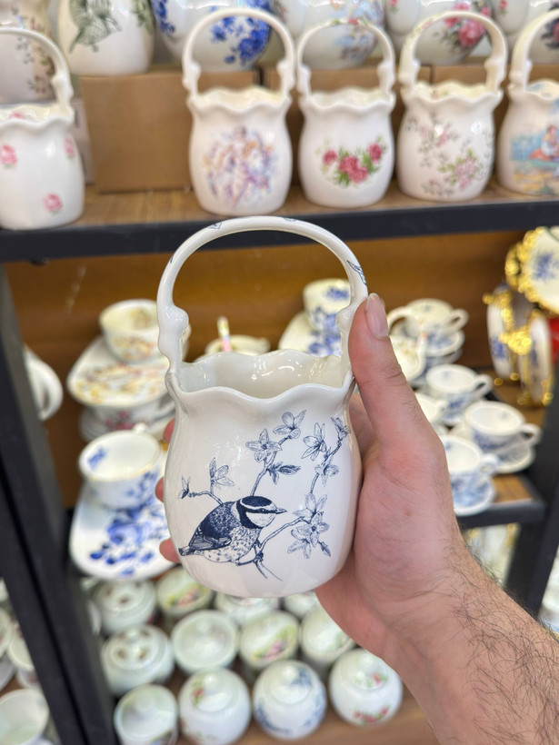جا قاشقی طرح پرنده